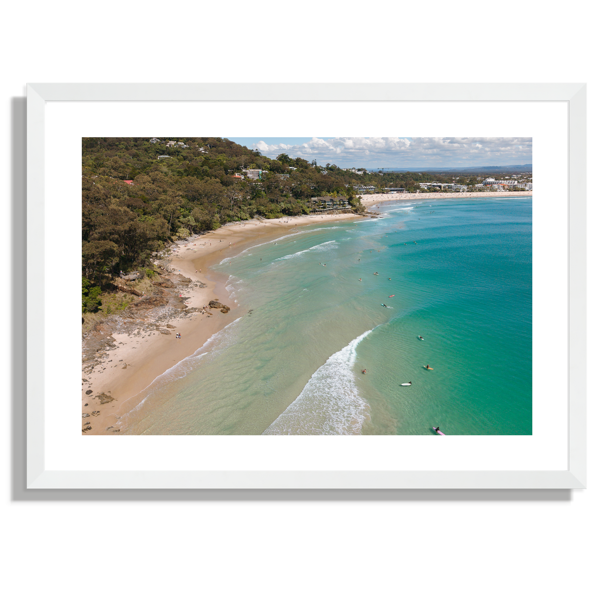 Flying into Little Cove Noosa Print