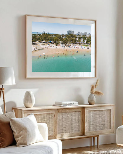 Cotton Tree Beach Print
