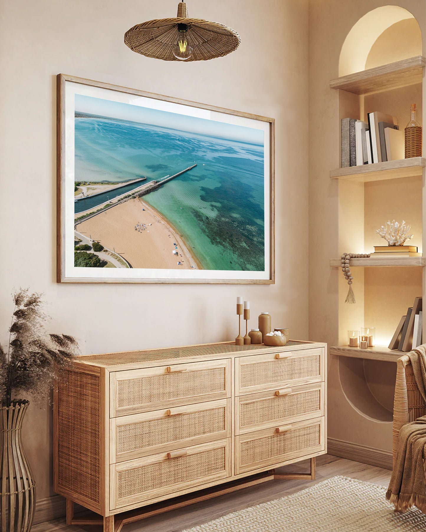 Mordialloc Beach wide print
