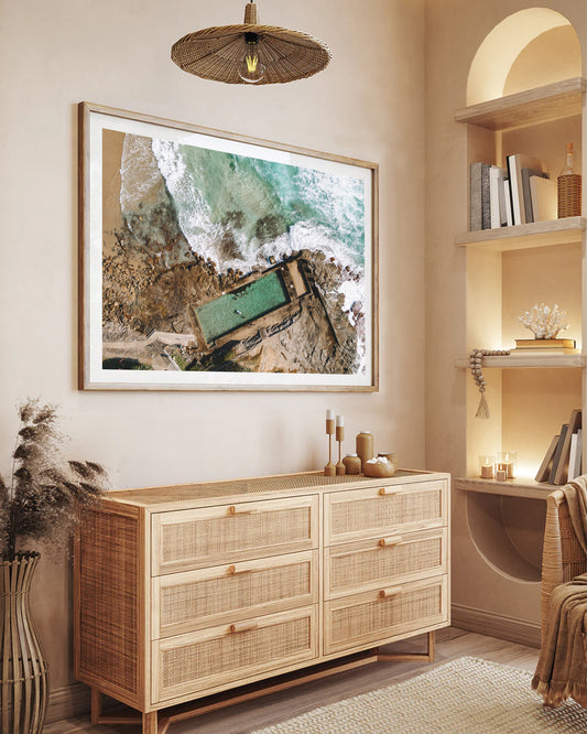 Yamba Beach Pool Print