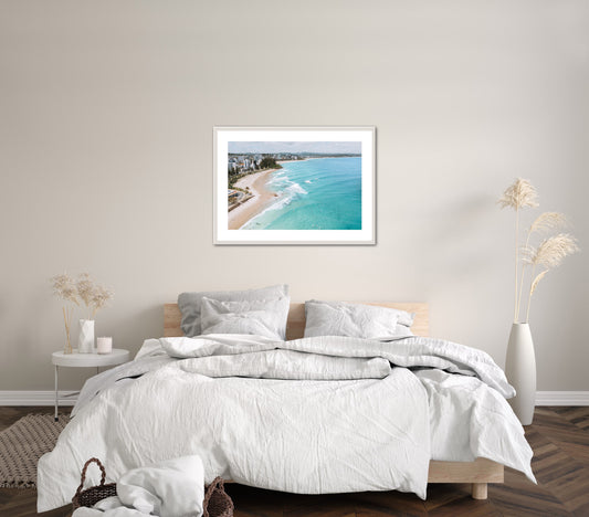 Rainbow Bay Beach, Gold Coast QLD Print
