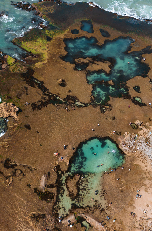 Sorrento Rock pools portrait