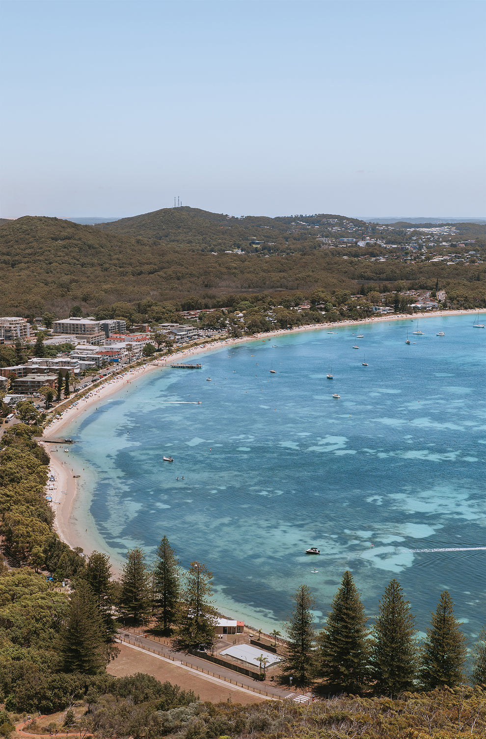 Mt Tomaree lookout Print Coastal Reflections