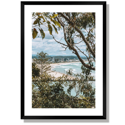Palm Beach Silhouette Print