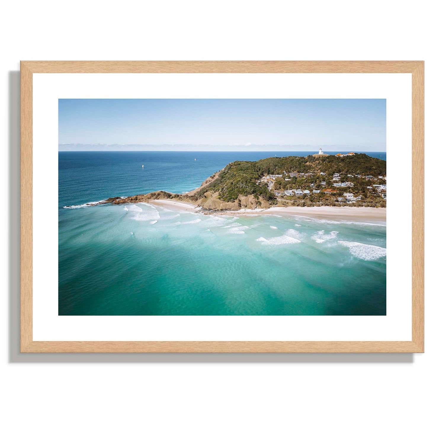 Wategos Beach Wide Print