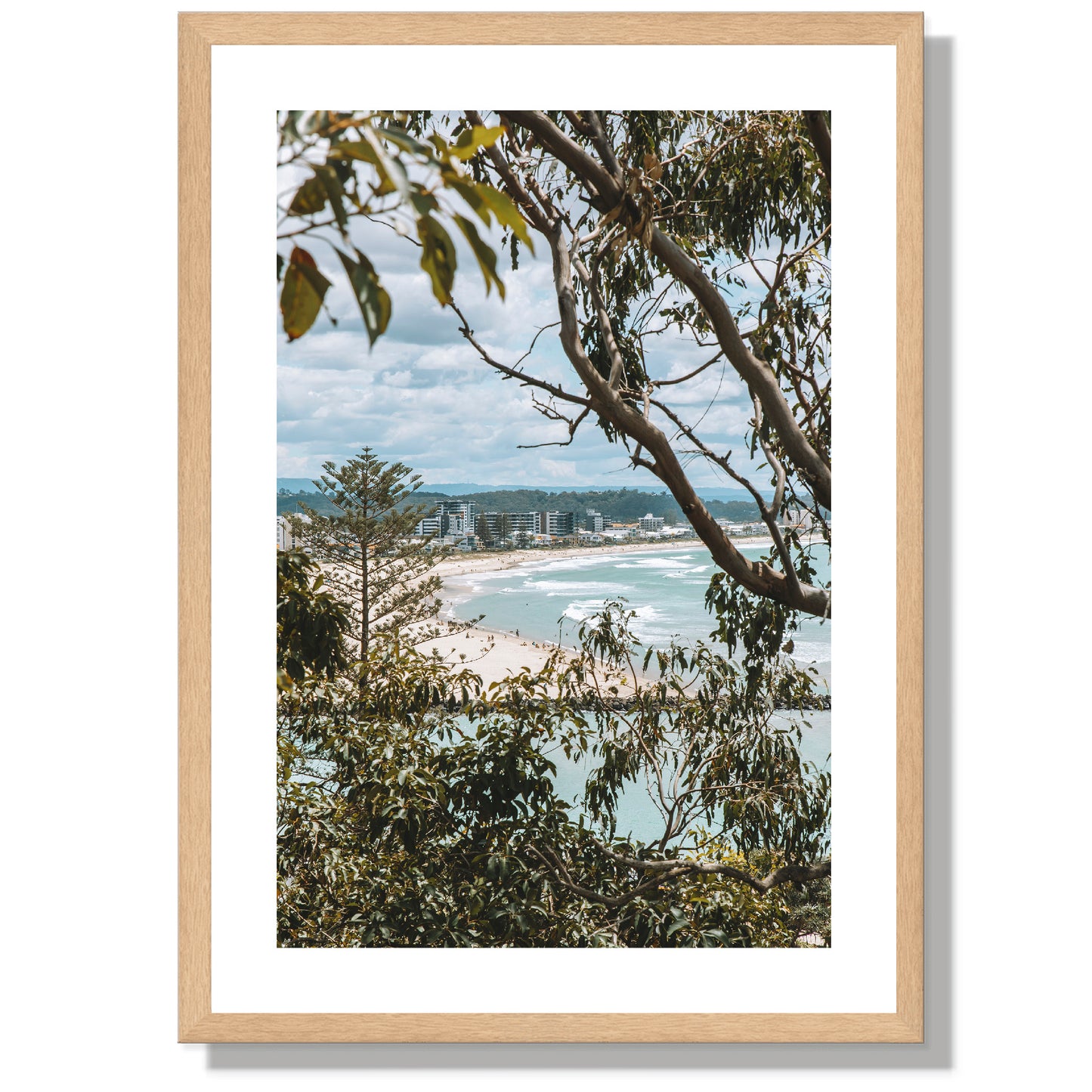 Palm Beach Silhouette Print