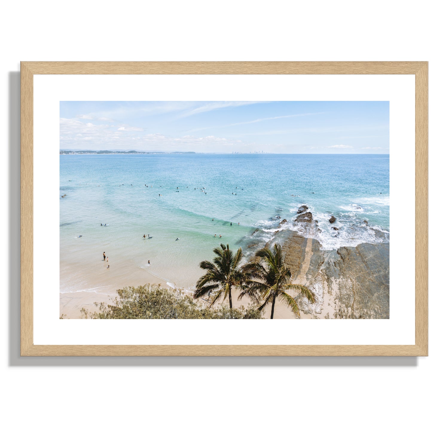 Snapper beach day Print