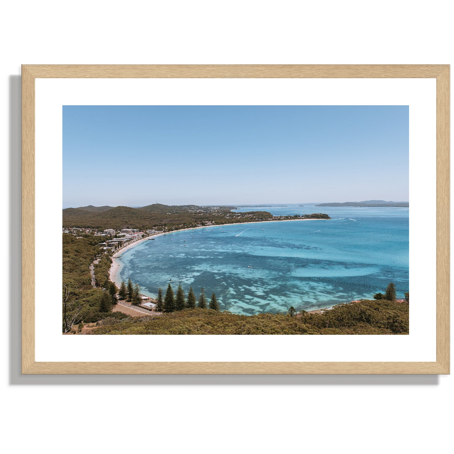 Shoal Bay wide Print