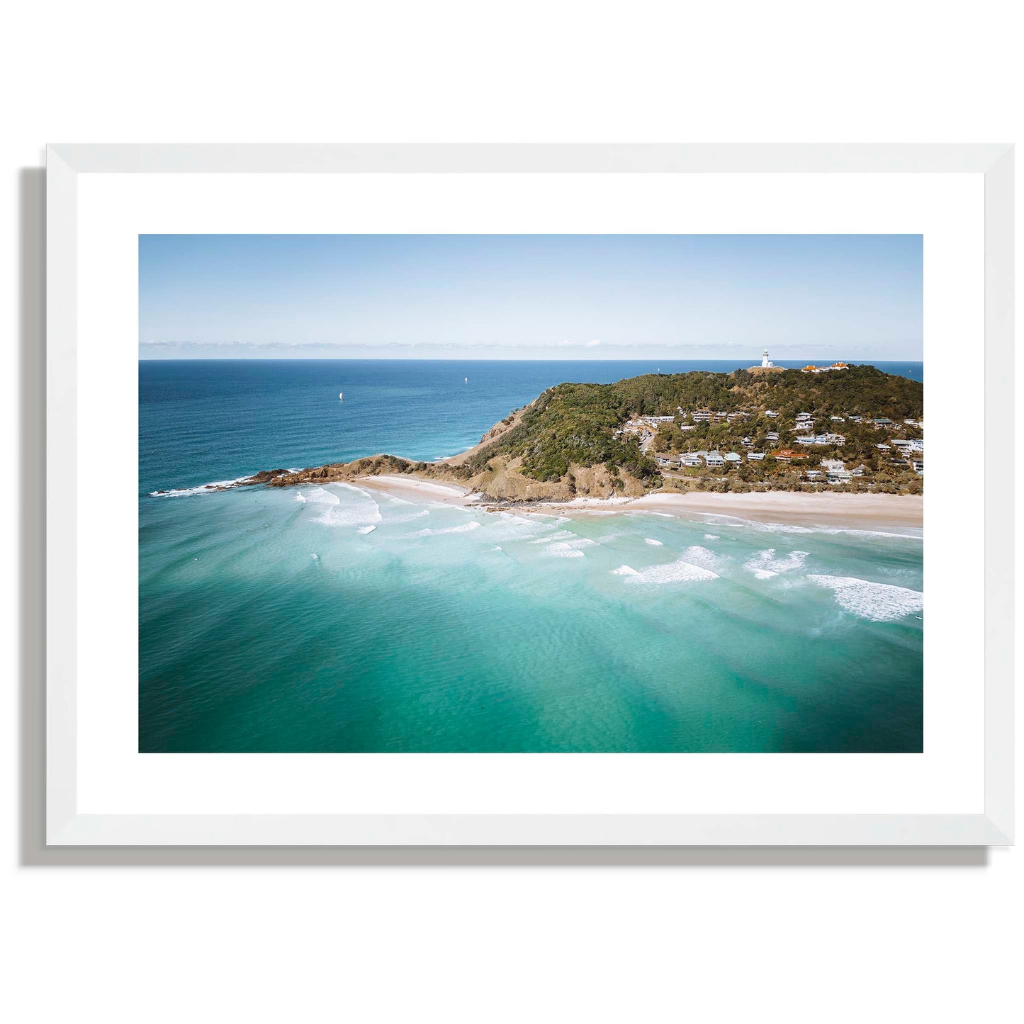 Wategos Beach Wide Print
