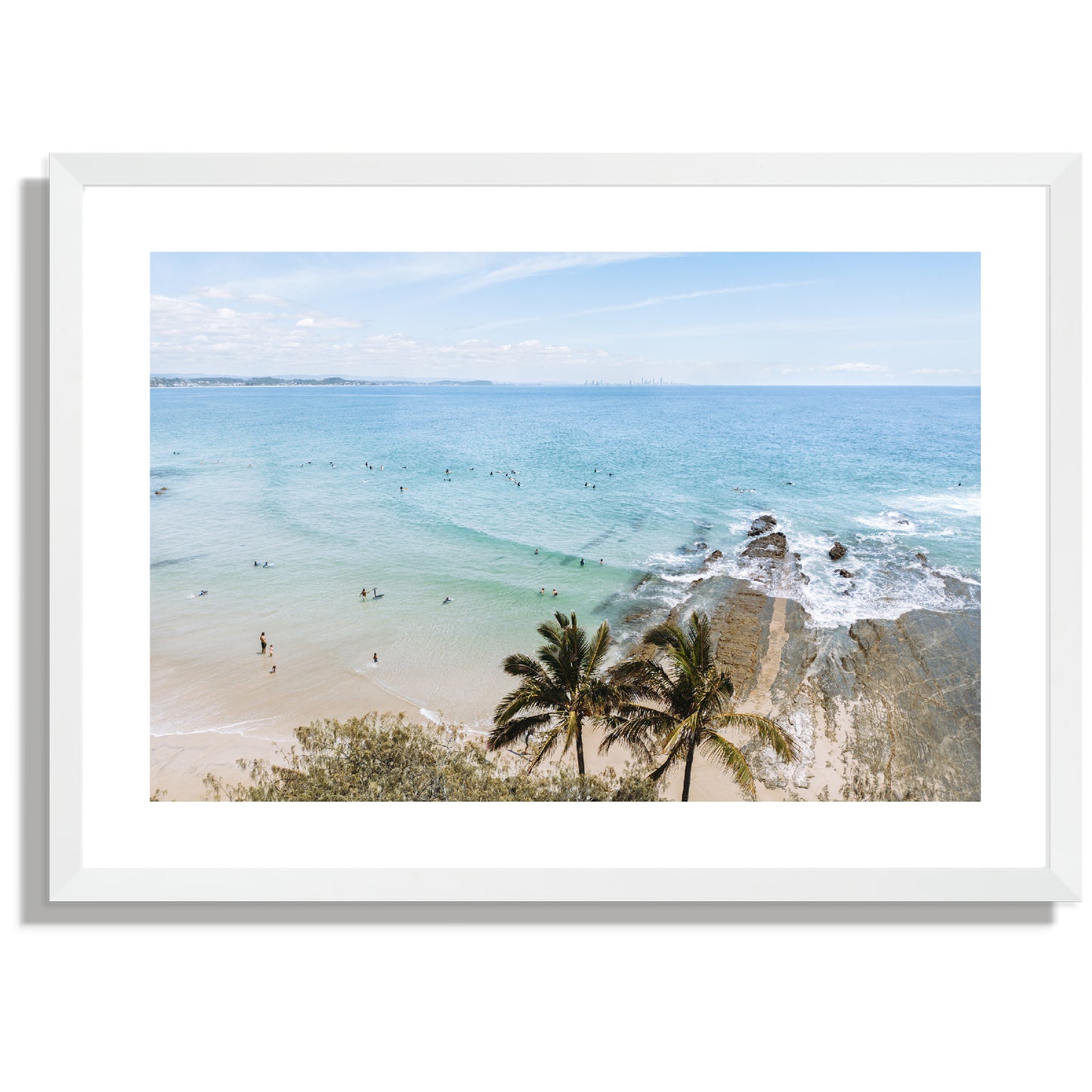 Snapper beach day Print